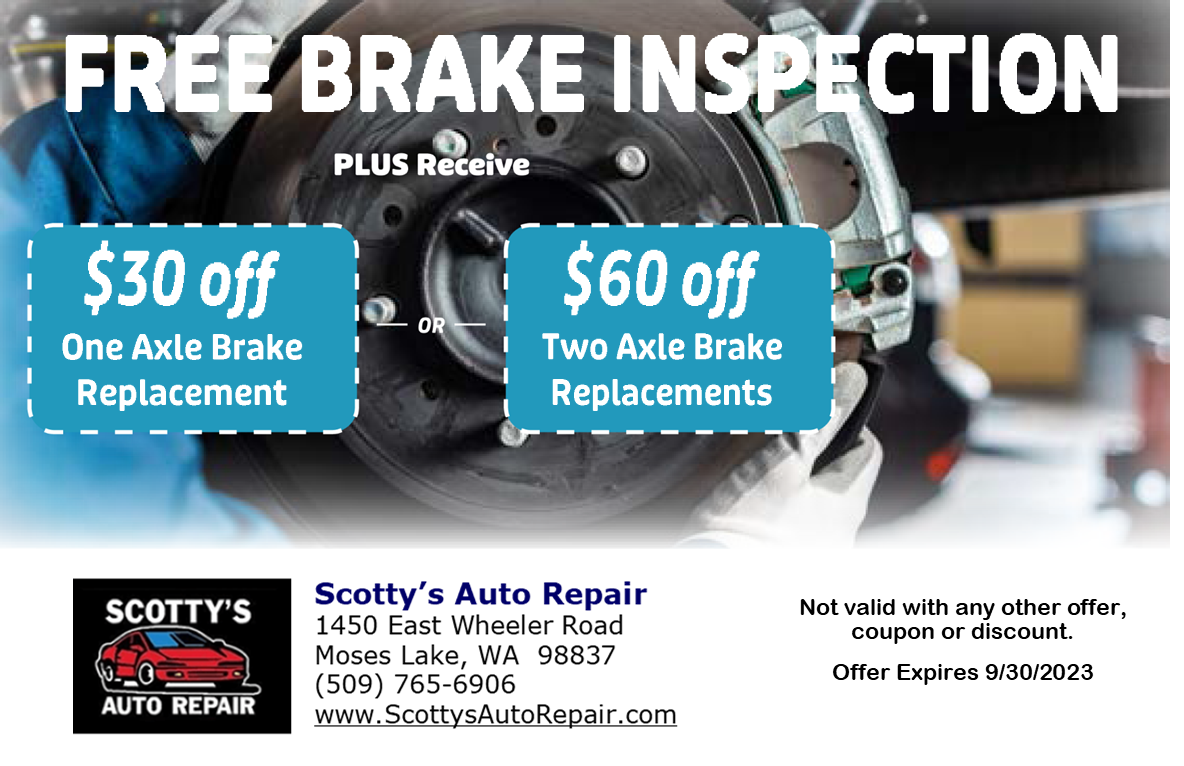 Specials Scotty's Auto Repair